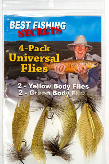 4-Pack Universal Flies